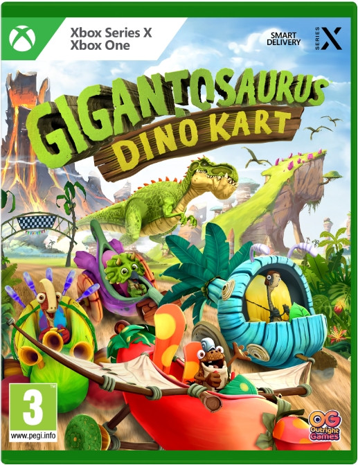 Gigantosaurus Dino Kart voor Xbox One