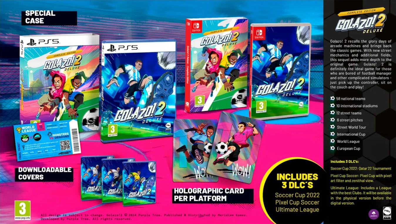 Golazo! 2 Deluxe - Complete Edition voor PlayStation 5