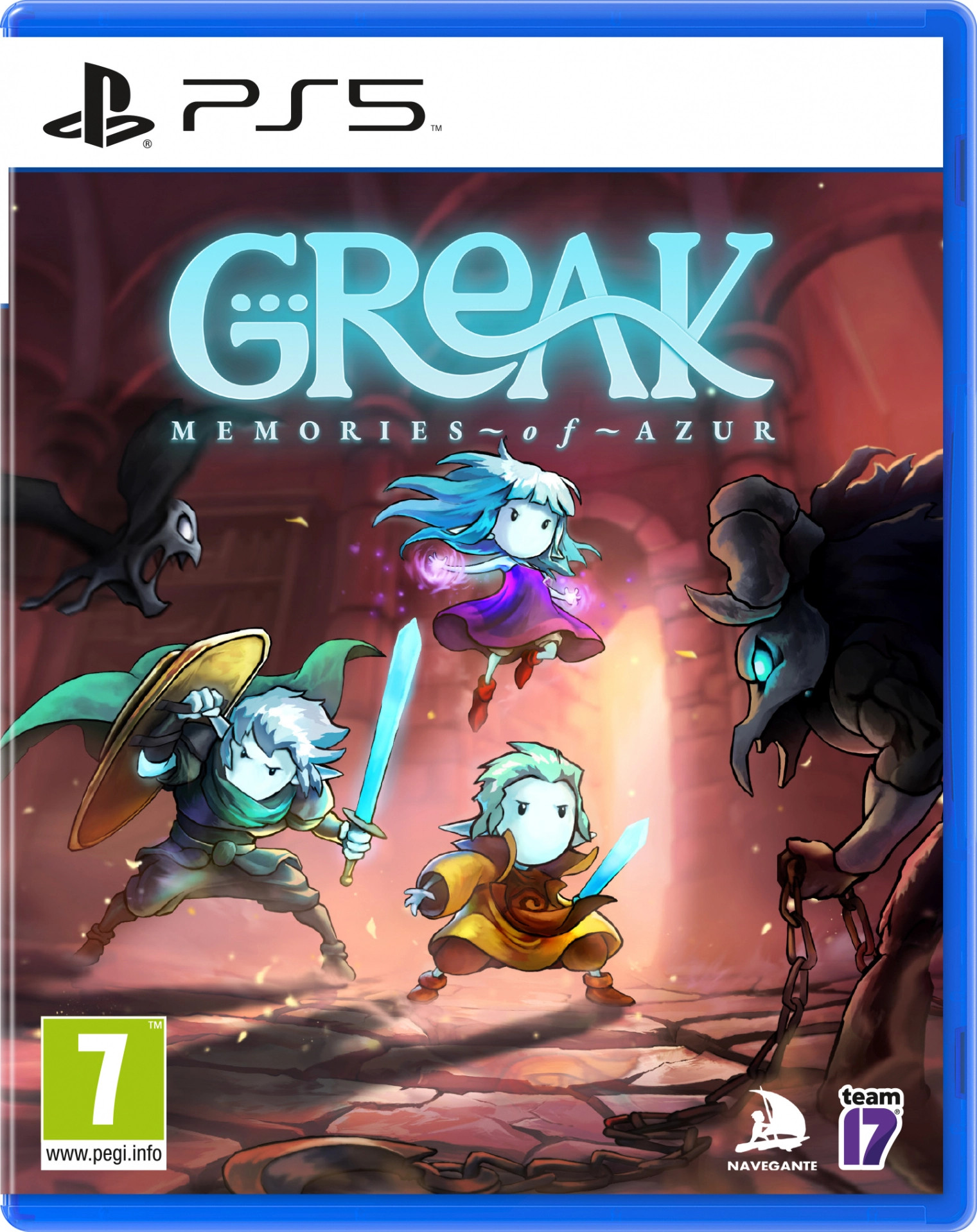 Greak - Memories of Azur voor PlayStation 5