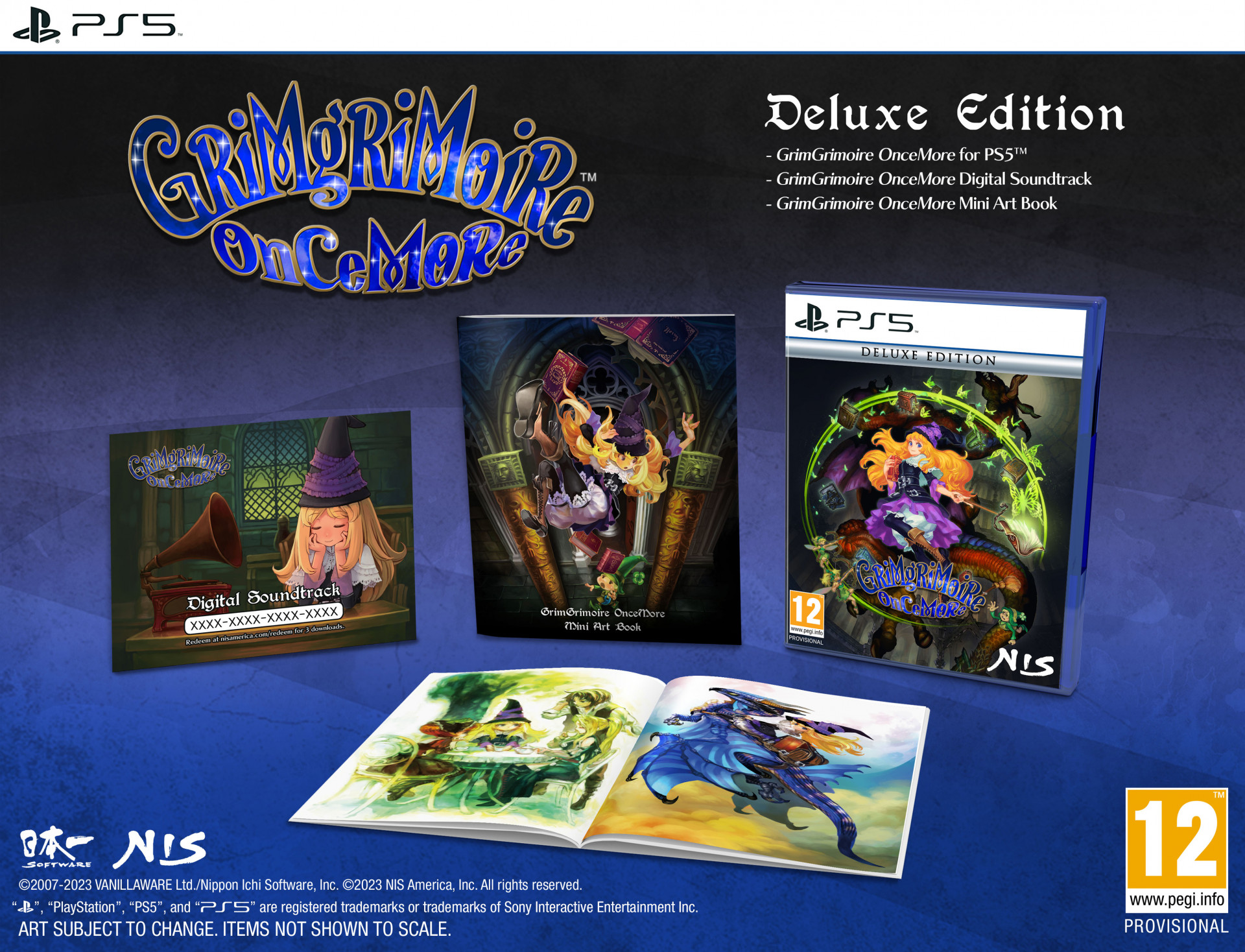 GrimGrimoire OnceMore Deluxe Edition voor PlayStation 5