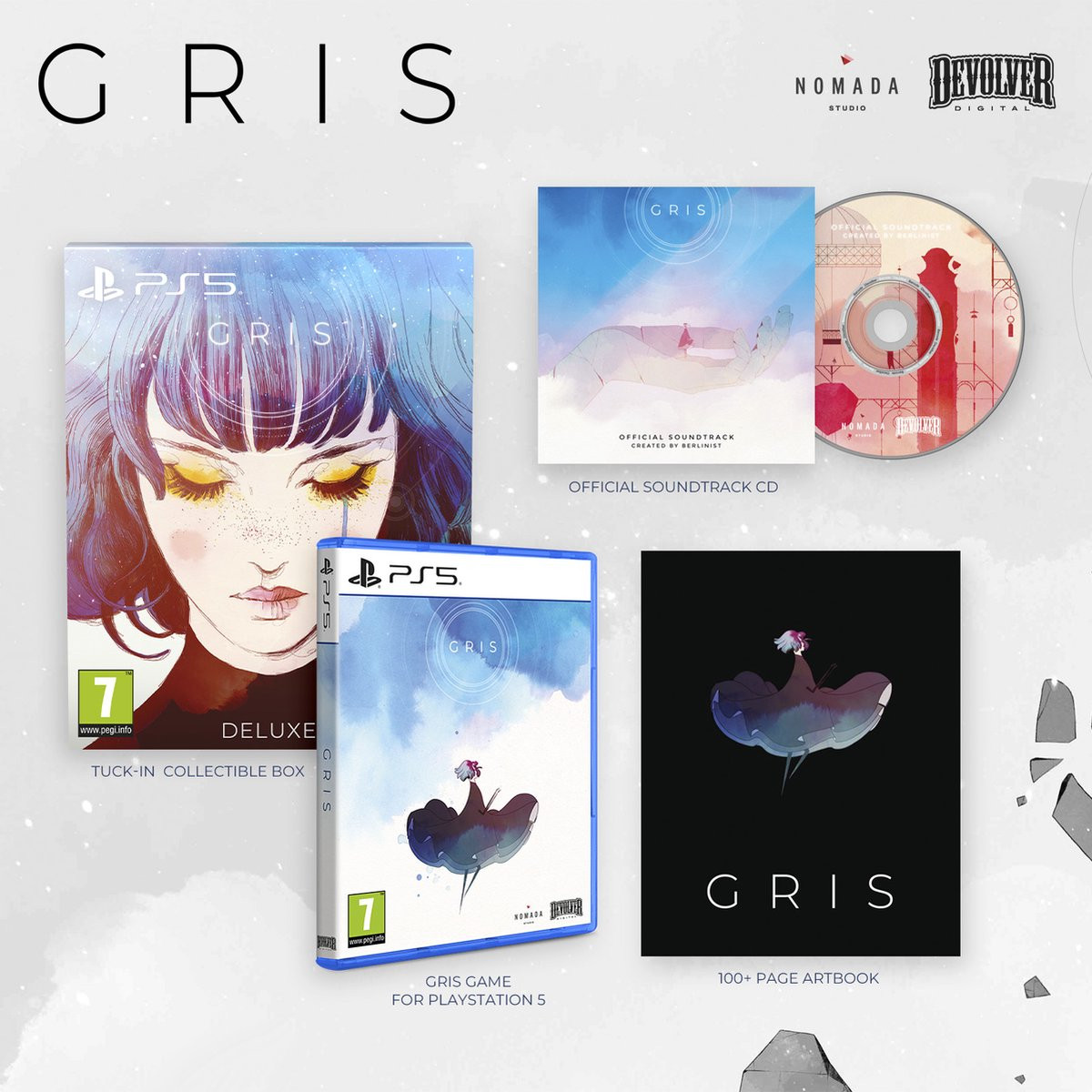 GRIS: Devolver Deluxe voor PlayStation 5