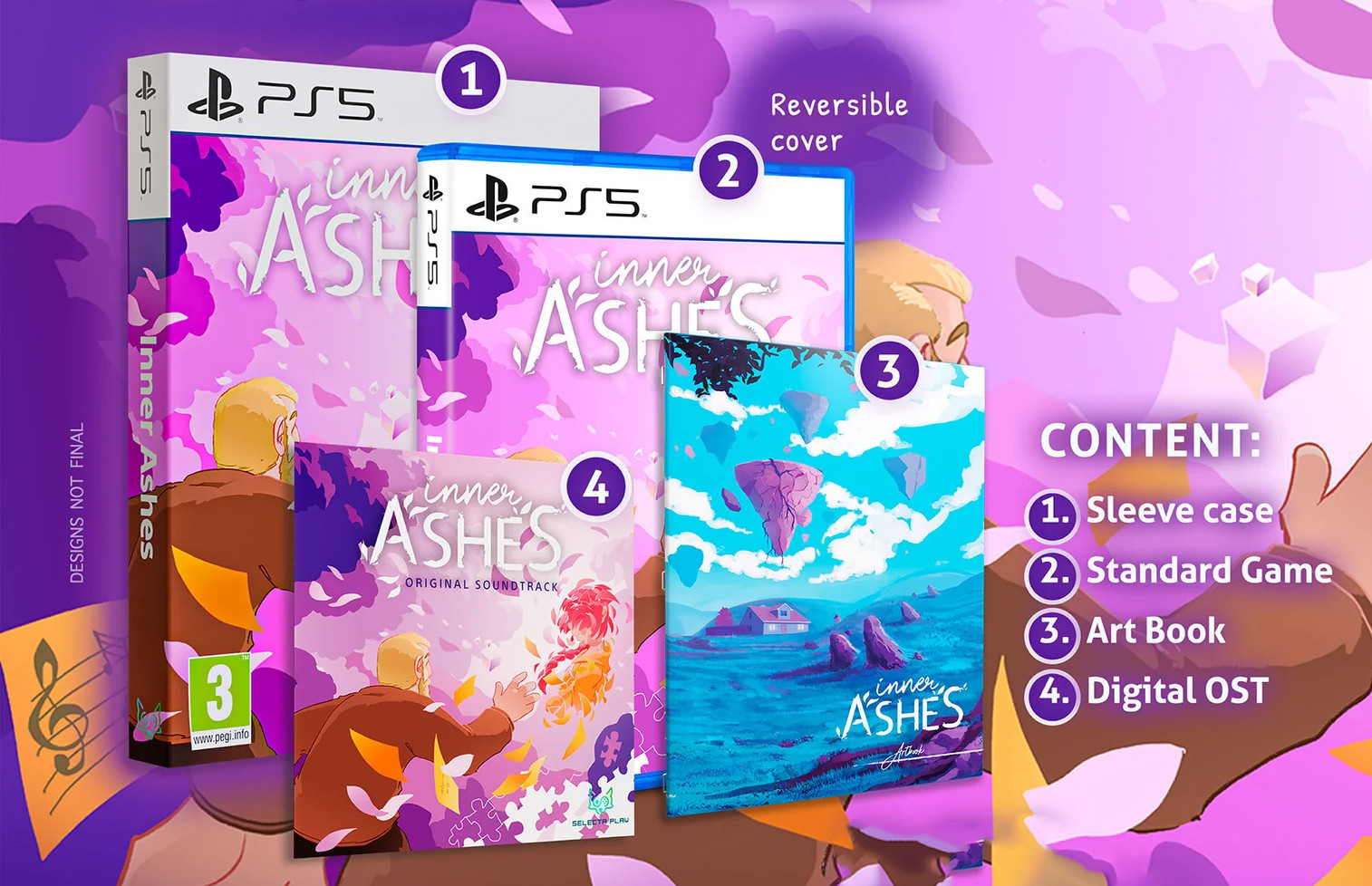 Inner Ashes Limited Edition voor PlayStation 5
