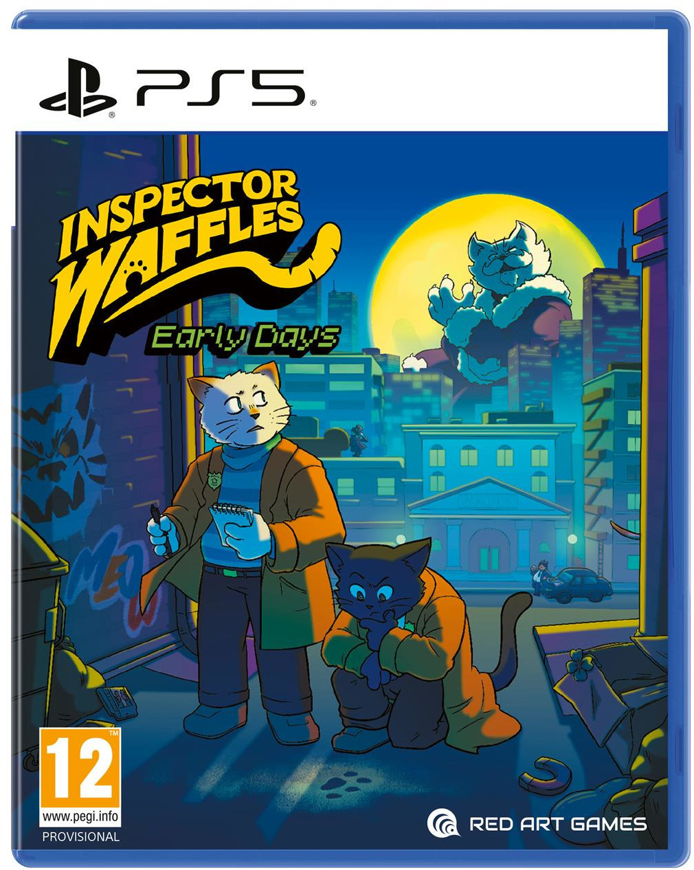 Inspector Waffles Early Days voor PlayStation 5