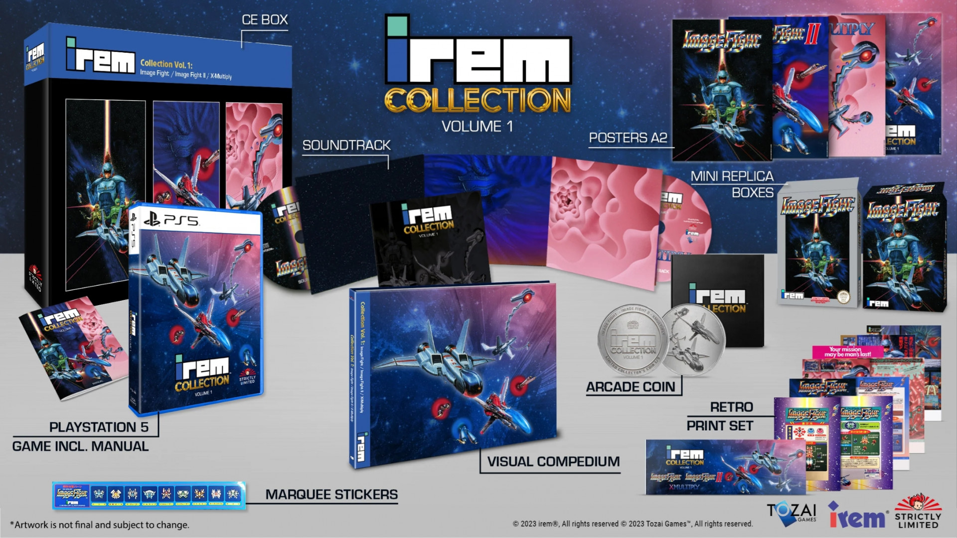 Irem Collection Volume 1 Limited Collector's Edition voor PlayStation 5