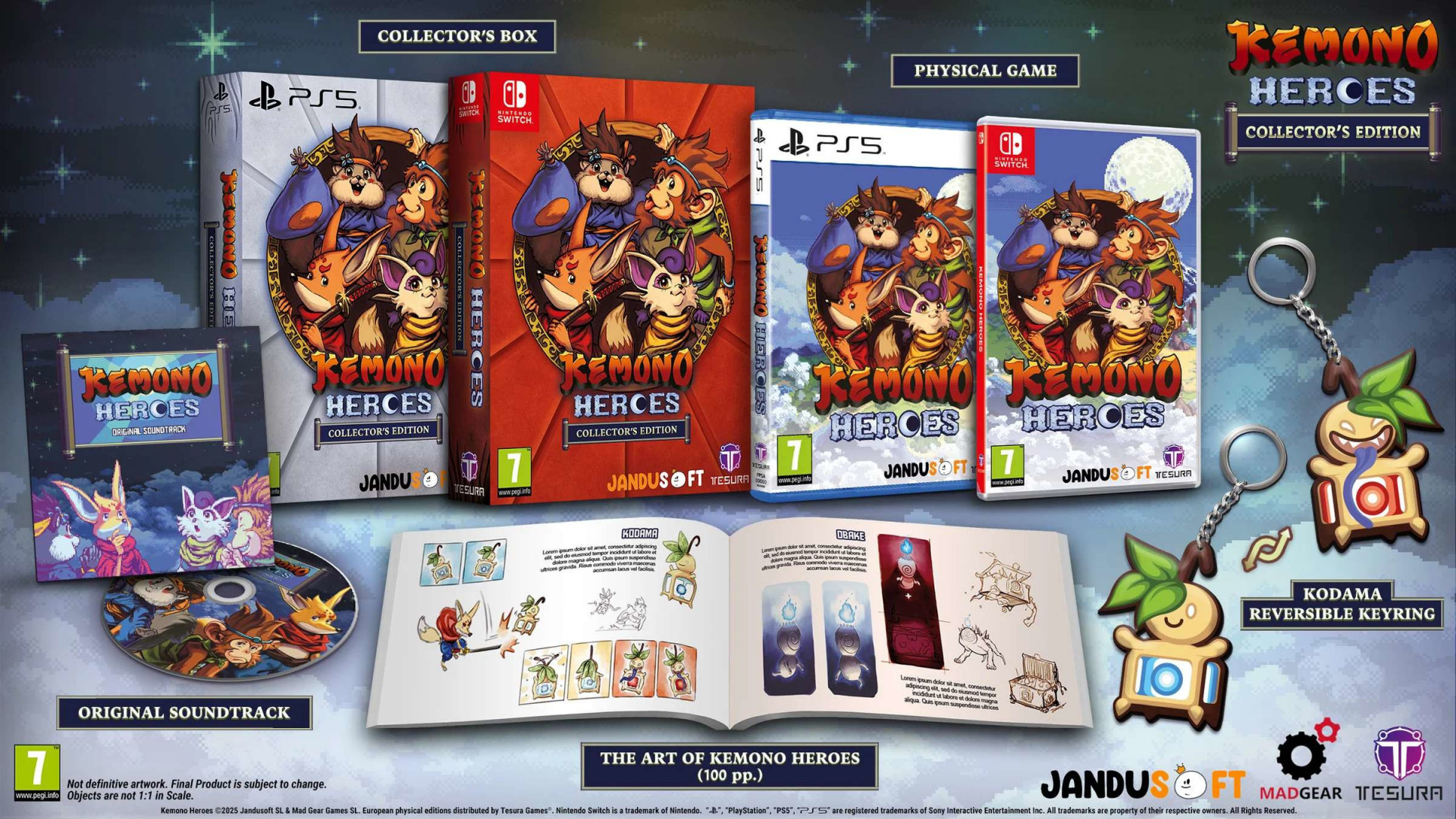 Kemono Heroes Collector's Edition voor PlayStation 5