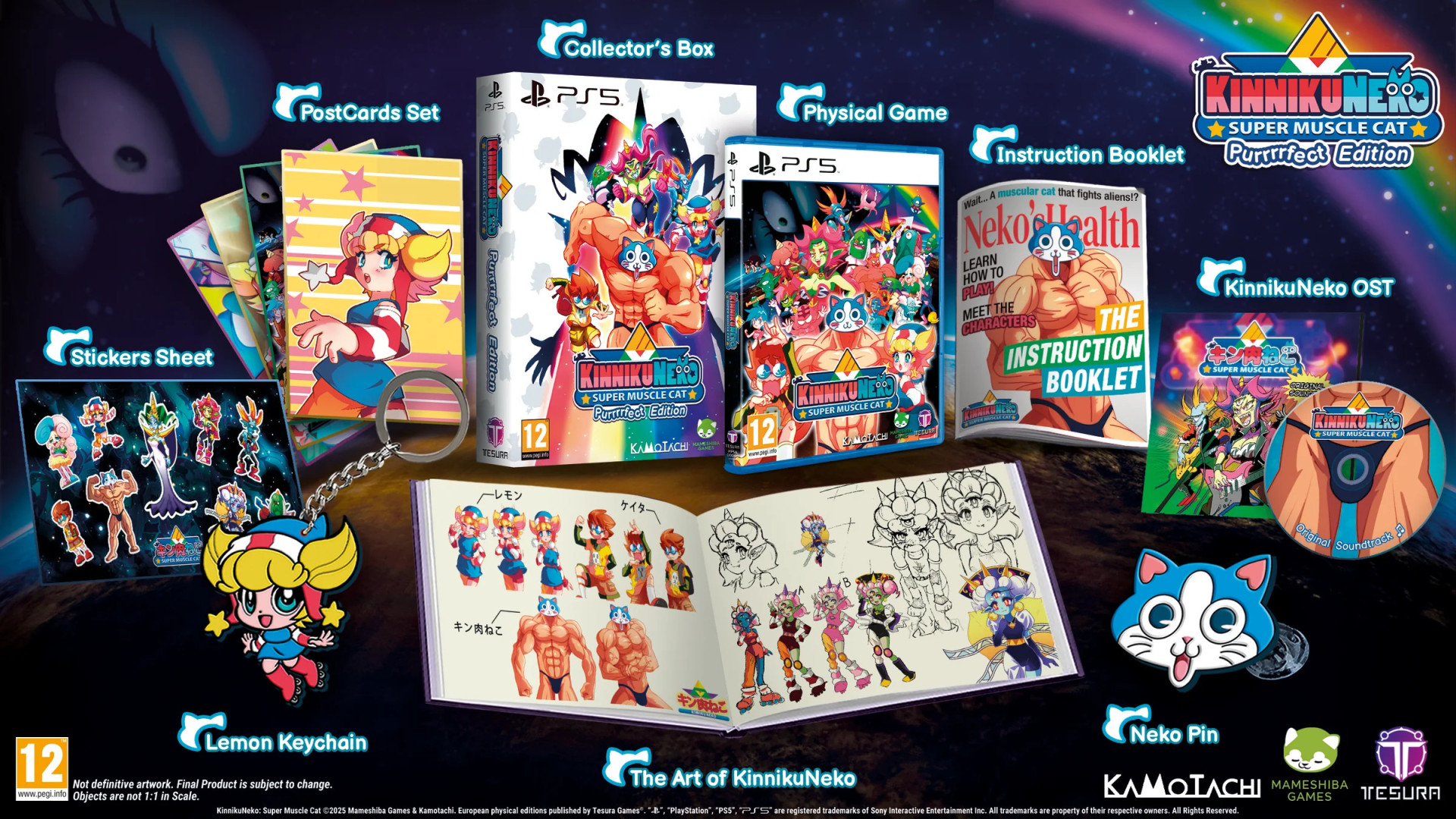 KinnikuNeko: Super Muscle Cat Purrrrfect Edition voor PlayStation 5