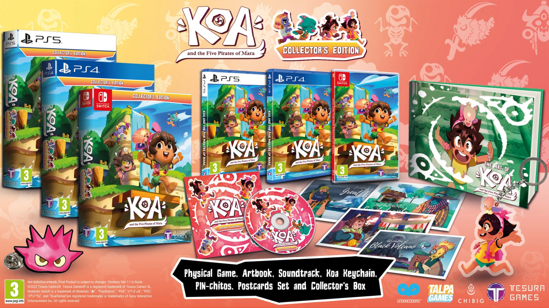 Koa and the Five Pirates of Mara Collector's Edition voor PlayStation 5