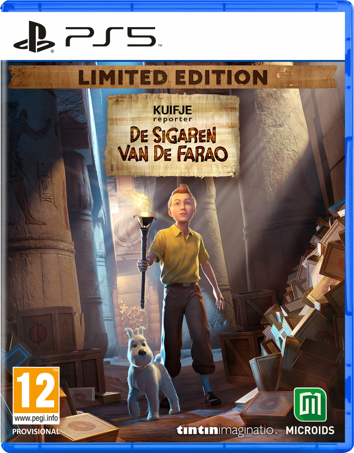 Kuifje Reporter: De Sigaren van de Farao Limited Edition voor PlayStation 5