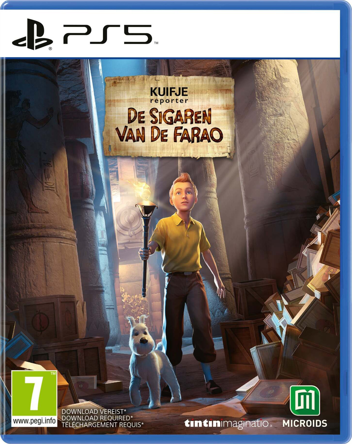 Kuifje Reporter: De Sigaren van de Farao voor PlayStation 5