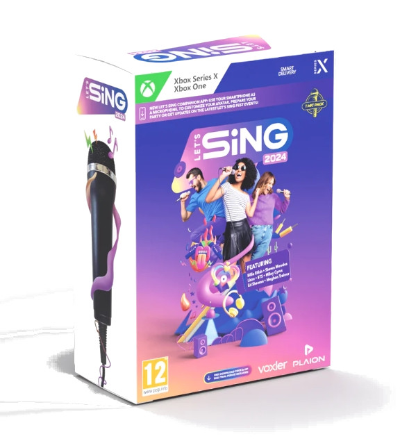 Let's Sing 2024 + 1 Microphone voor Xbox One