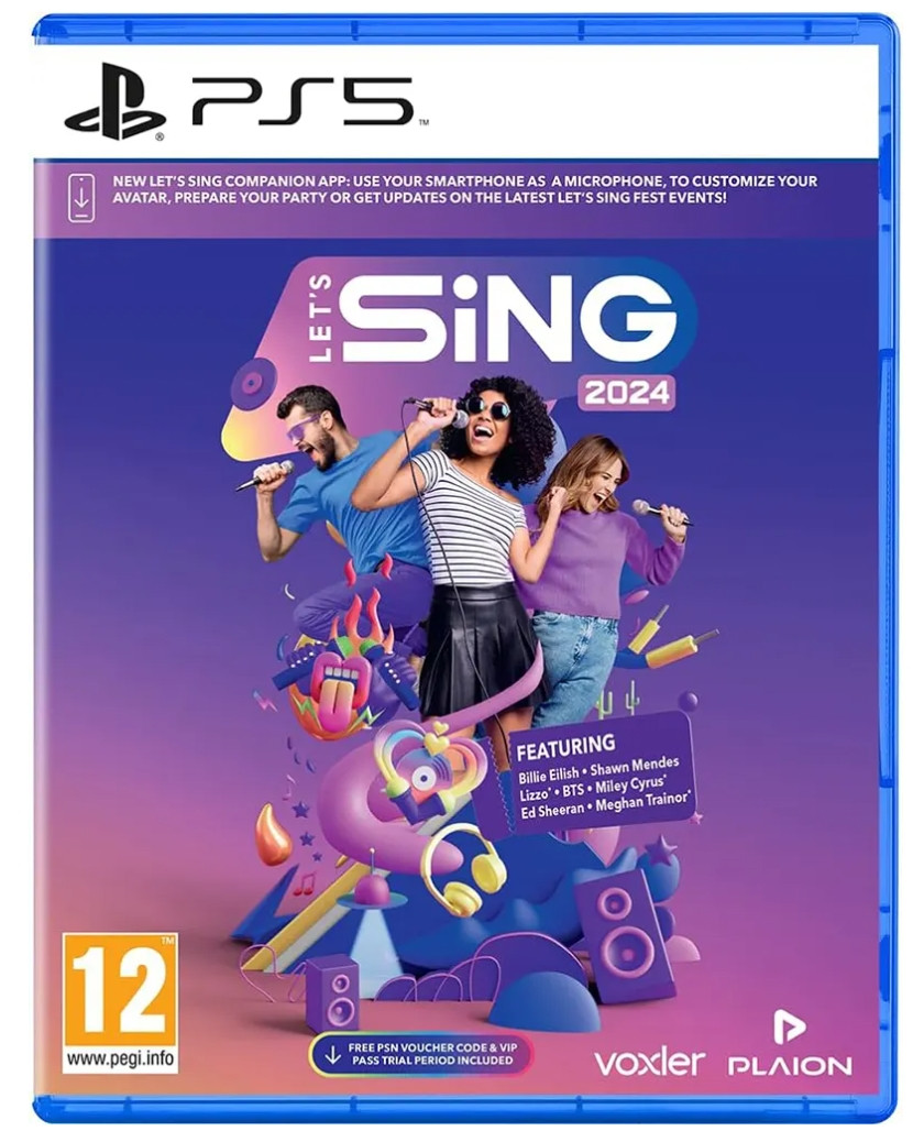 Let's Sing 2024 voor PlayStation 5