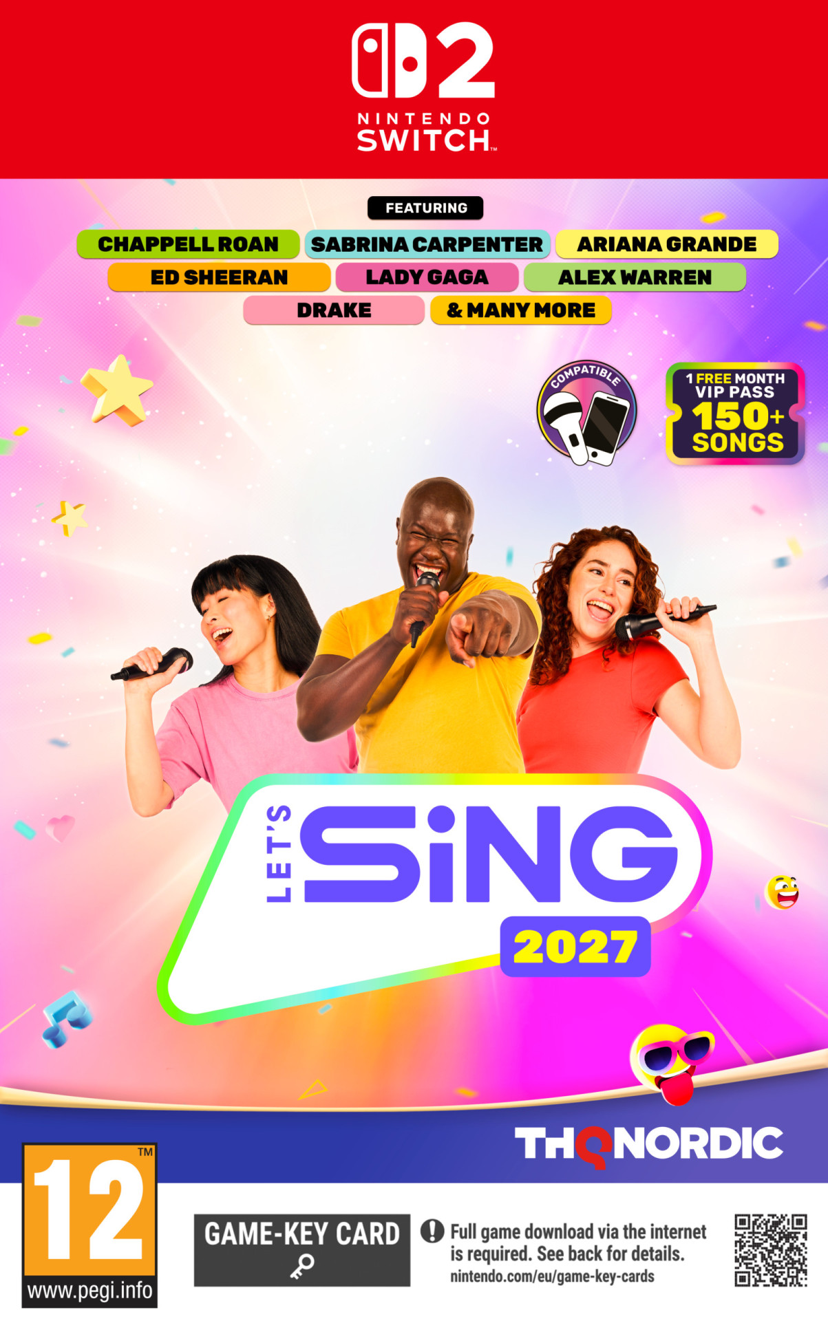 Let's Sing 2027 - Solus - International Version voor Nintendo Switch 2