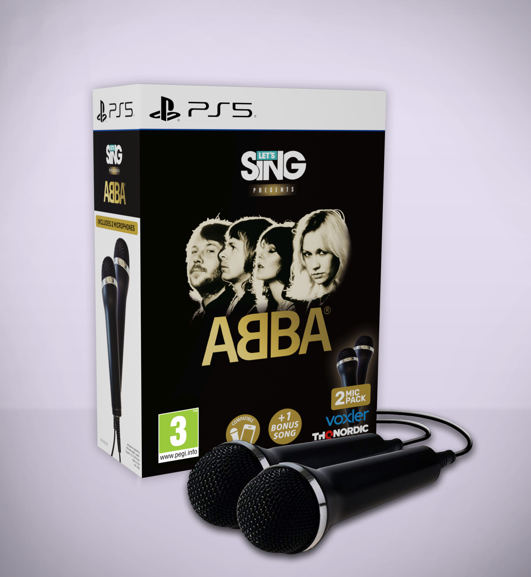 Let's Sing ABBA - 2 Mic Bundle voor PlayStation 5