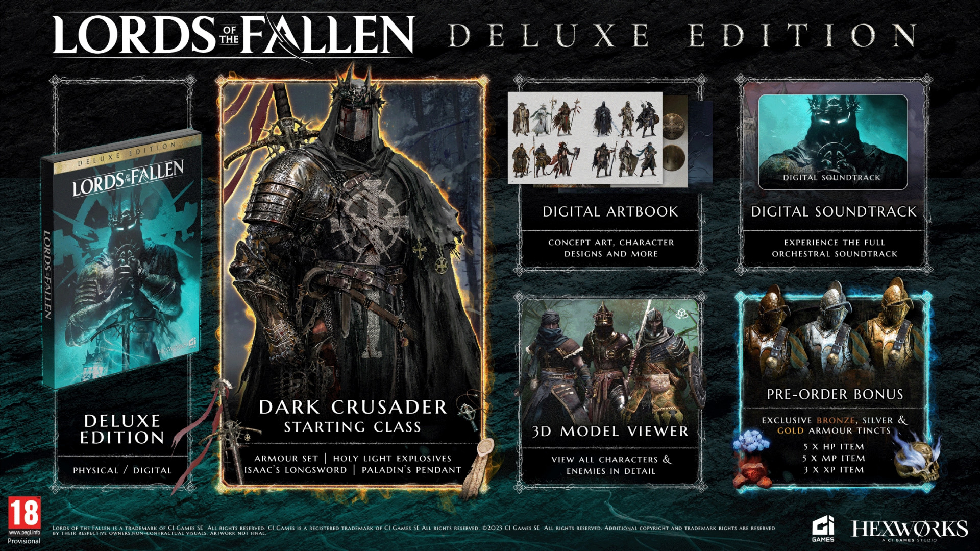 Lords of the Fallen Deluxe Edition voor PlayStation 5