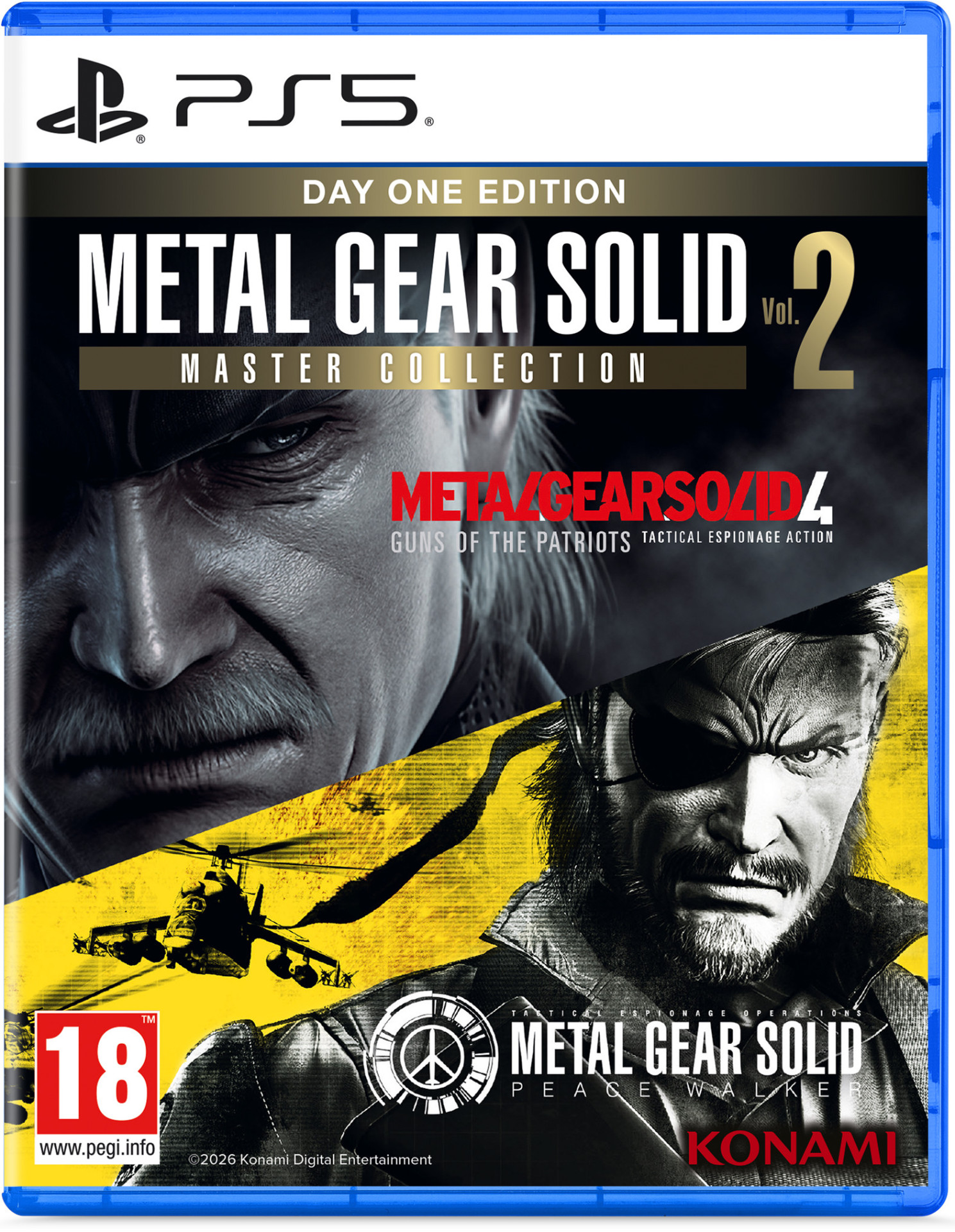 Metal Gear Solid: Master Collection Volume 2 - Day One Edition voor PlayStation 5