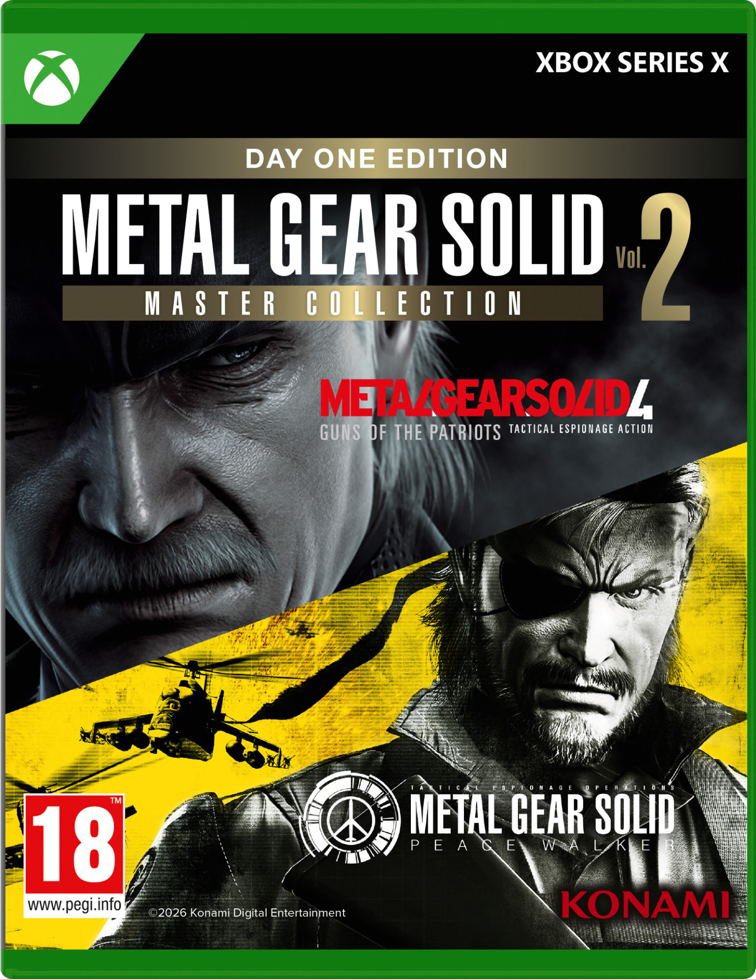 Metal Gear Solid: Master Collection Volume 2 - Day One Edition voor Xbox Series X