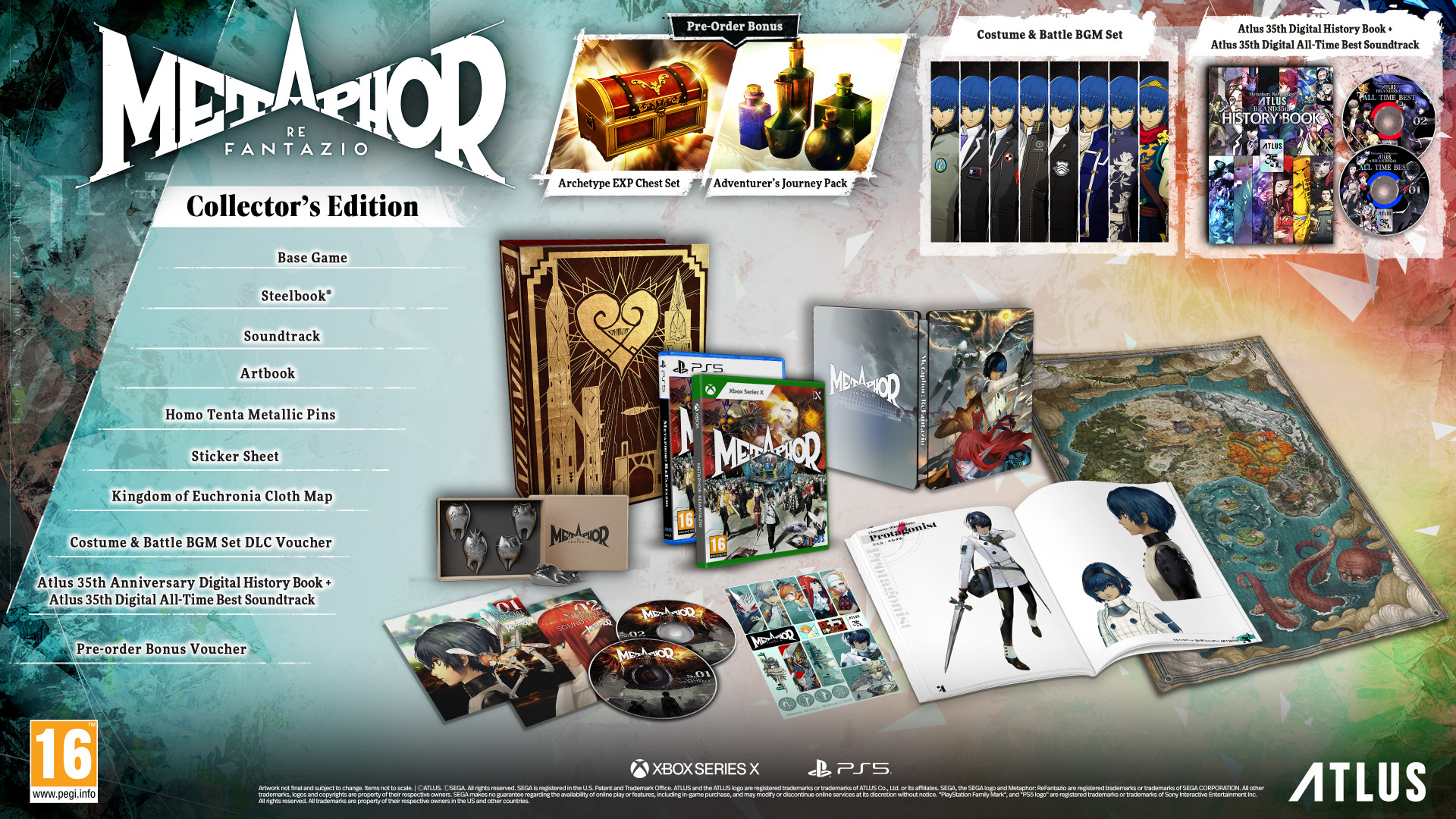 Metaphor ReFantazio Collector's Edition voor Xbox Series X