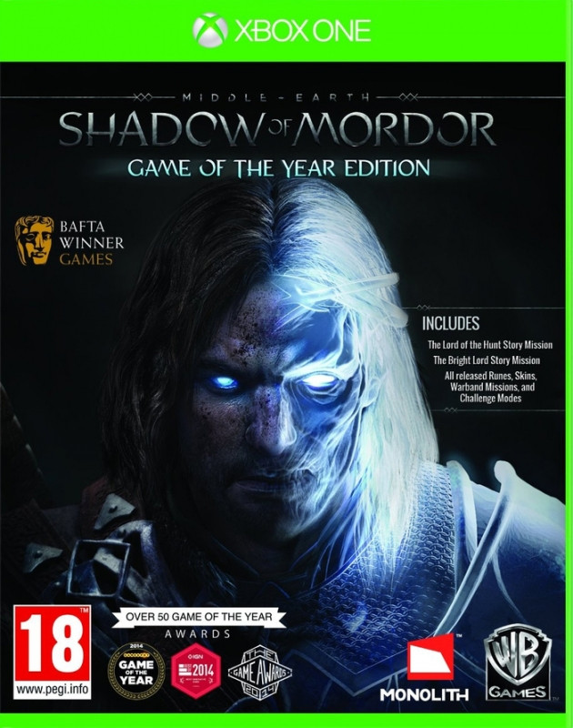 Middle-Earth: Shadow of Mordor Game of the Year Edition voor Xbox One