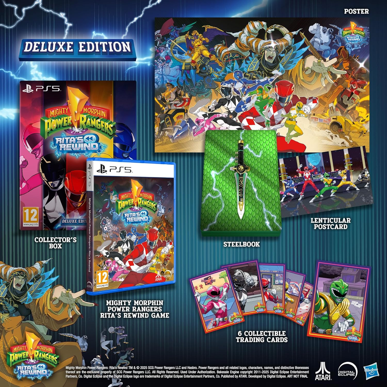 Mighty Morphin Power Rangers: Rita's Rewind Deluxe Edition voor PlayStation 5