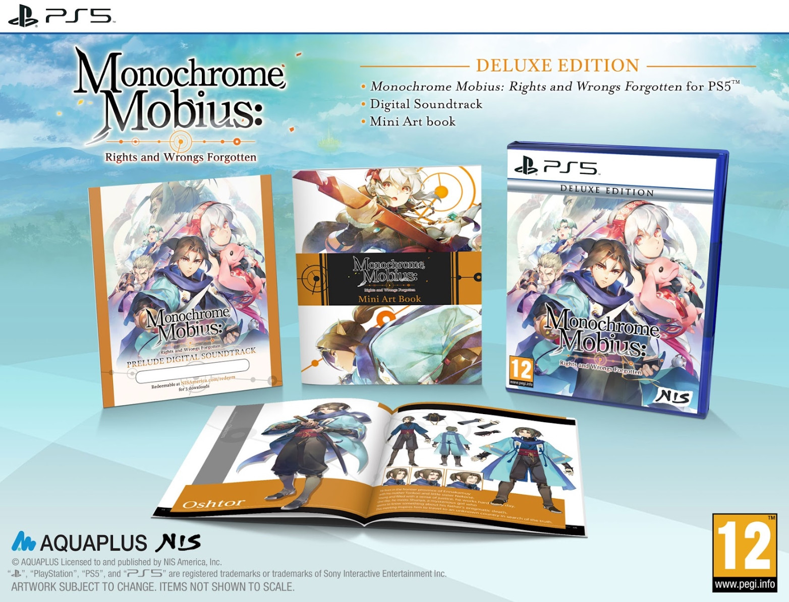 Monochrome Mobius: Rights and Wrongs Forgotten Deluxe Edition voor PlayStation 5