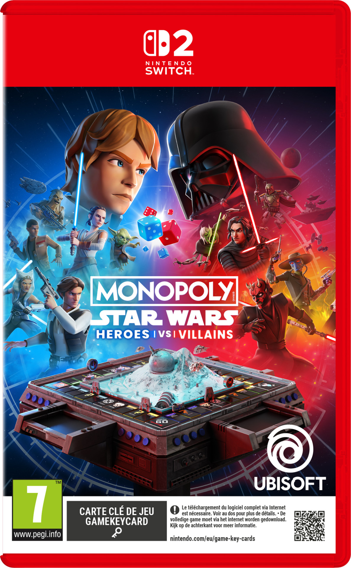 Monopoly : Star Wars Heroes vs Villains voor Nintendo Switch 2