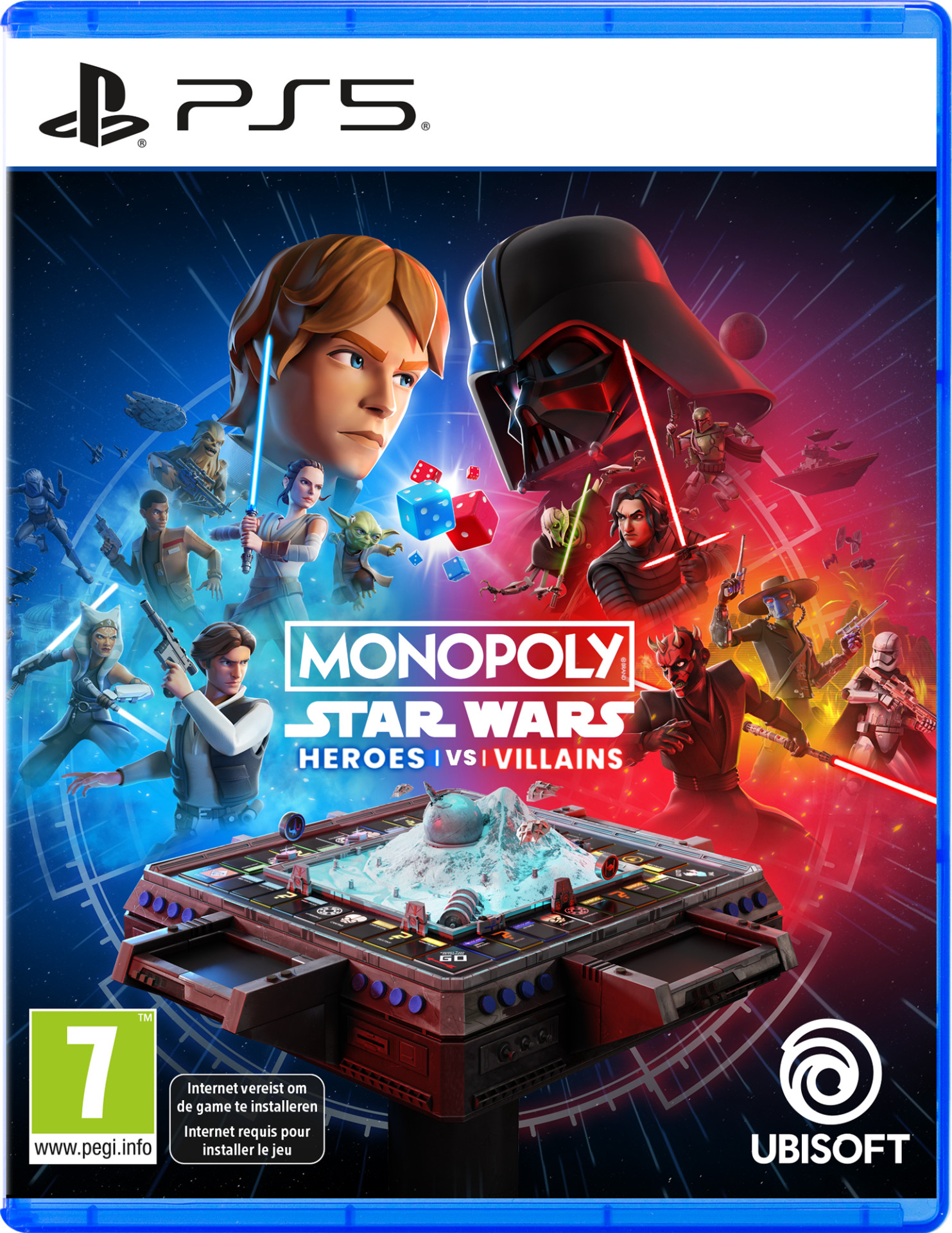 Monopoly : Star Wars Heroes vs Villains voor PlayStation 5