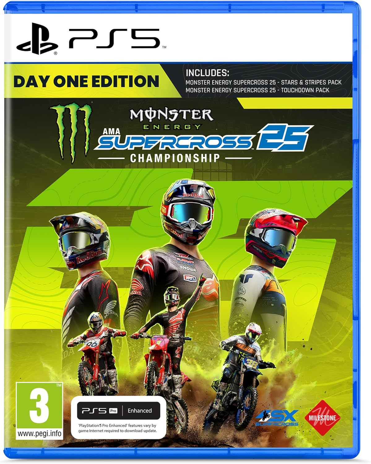 Monster Energy Supercross 25 Day One Edition voor PlayStation 5