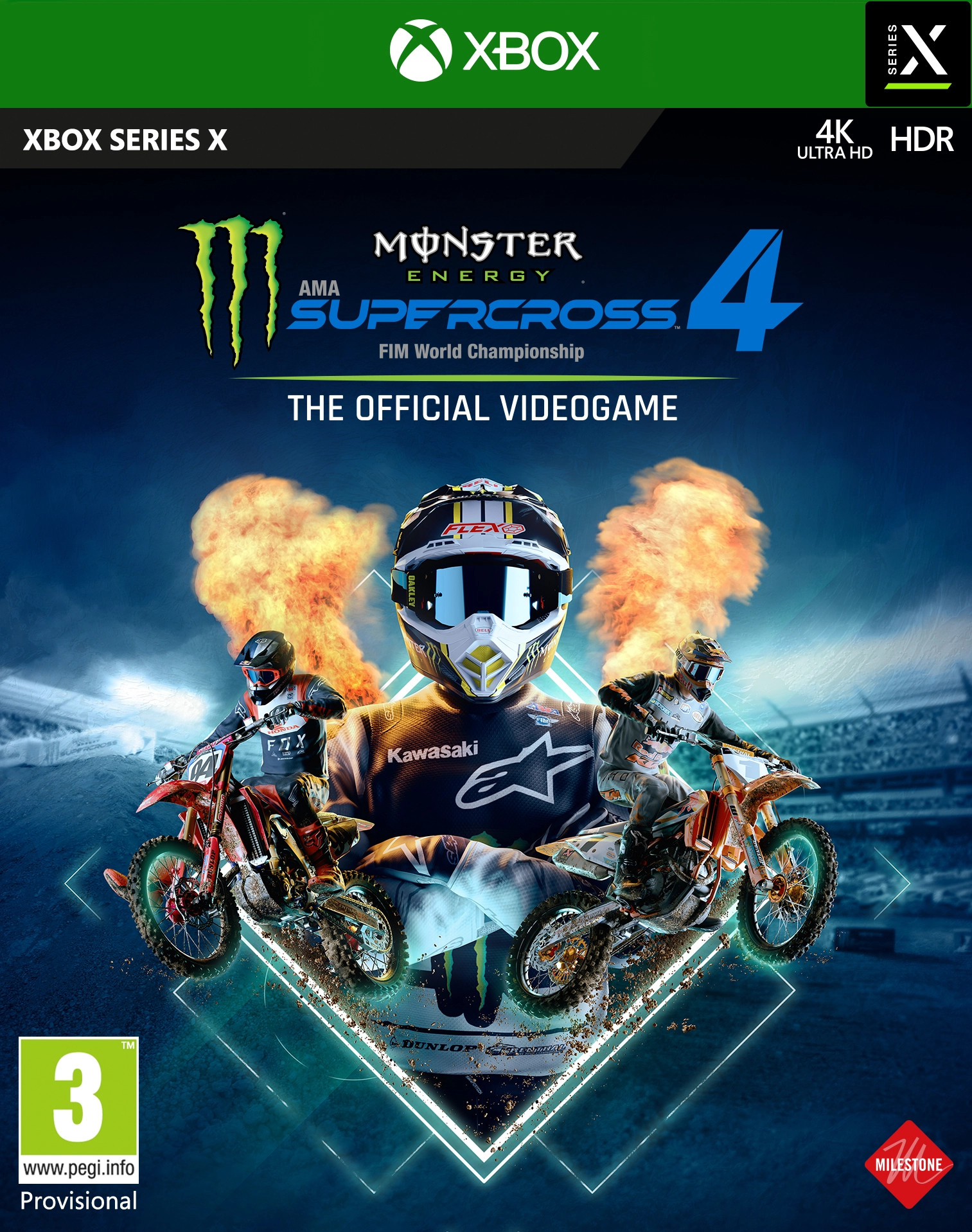 Monster Energy Supercross 4 voor Xbox Series X