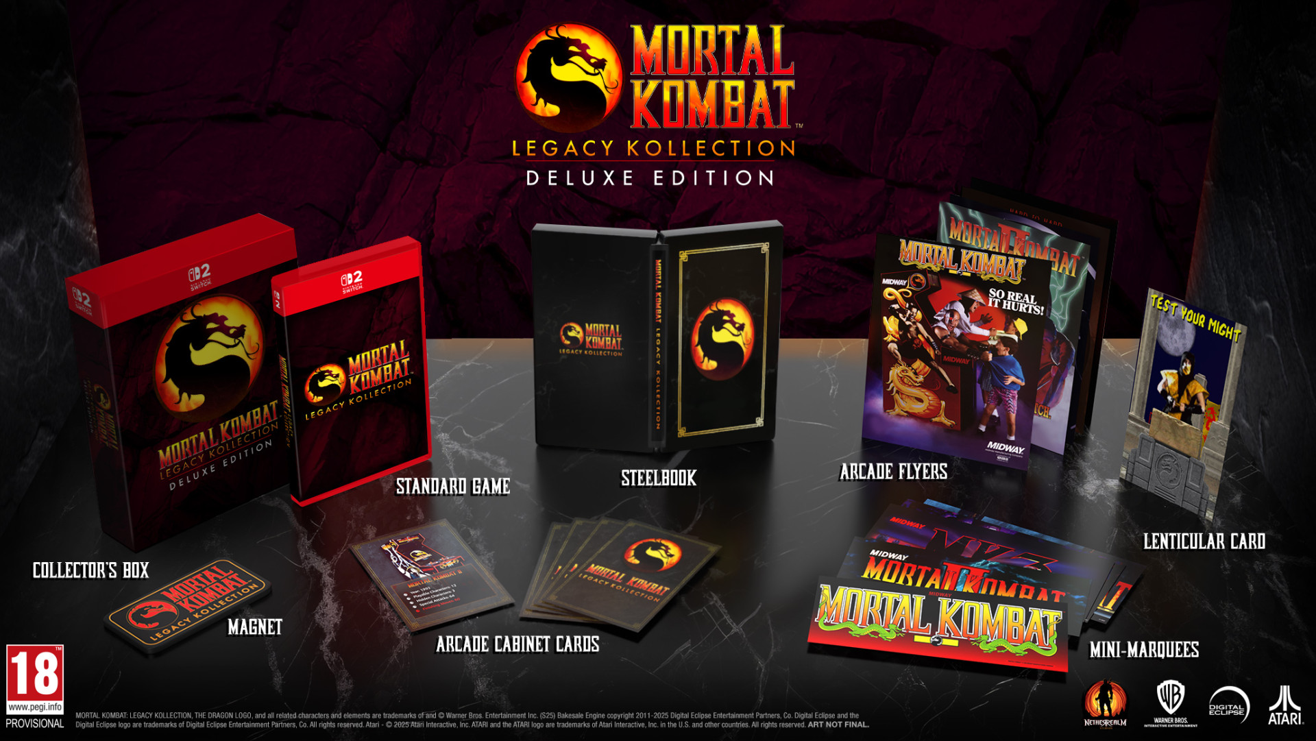 Mortal Kombat Legacy Kollection Deluxe Edition voor Nintendo Switch 2