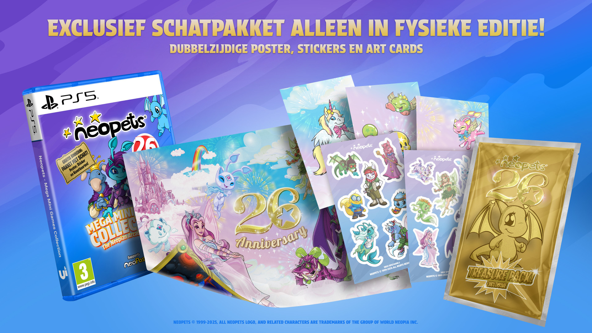 Neopets Mega Mini Games Collection Day One Edition voor PlayStation 5