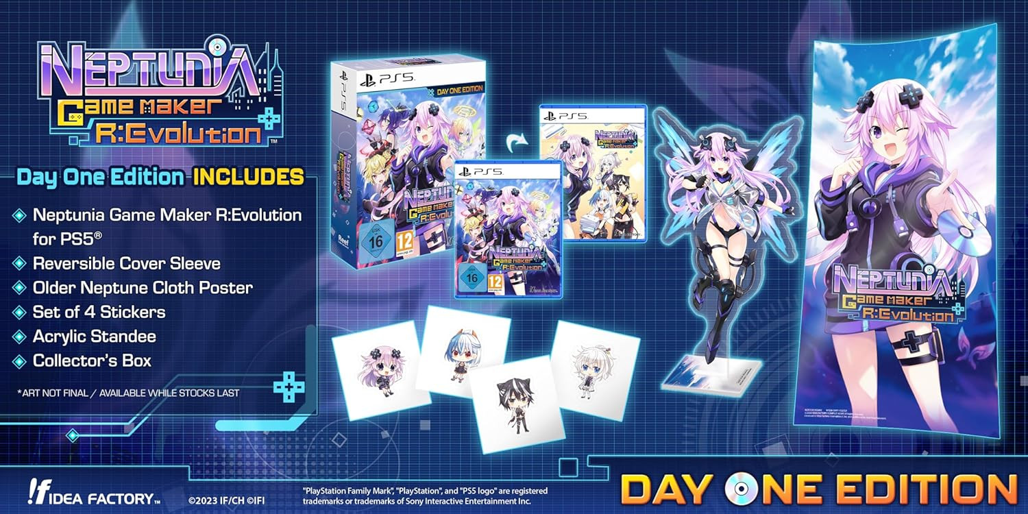 Neptunia Game Maker R:Evolution Day One Edition voor PlayStation 5