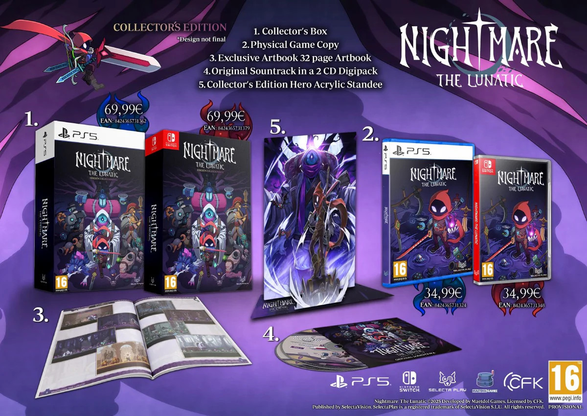 Nightmare: The Lunatic Special Edition voor PlayStation 5