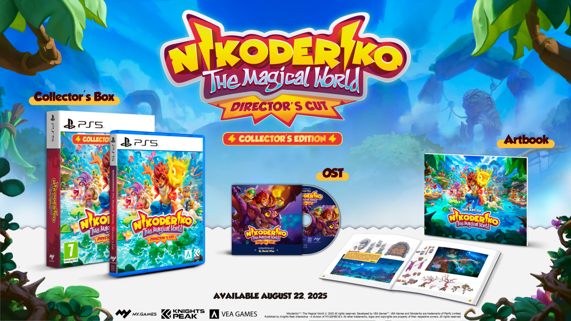 Nikoderiko The Magical World Director's Cut Collector's Edition voor PlayStation 5
