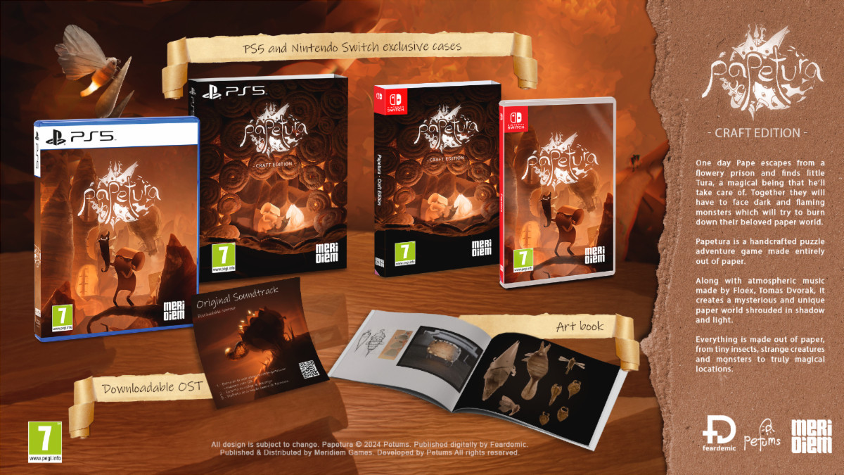 Papetura Craft Edition voor PlayStation 5