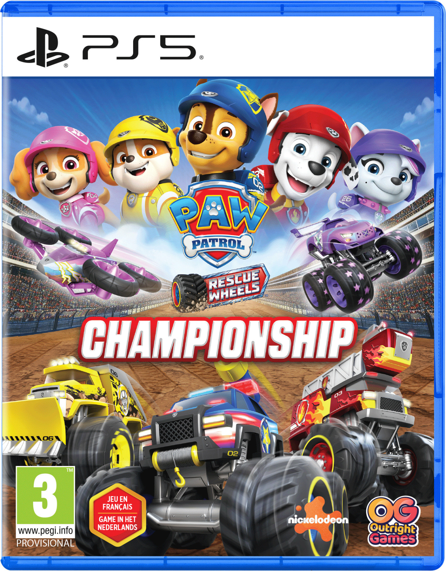 PAW Patrol Rescue Wheels Championship voor PlayStation 5