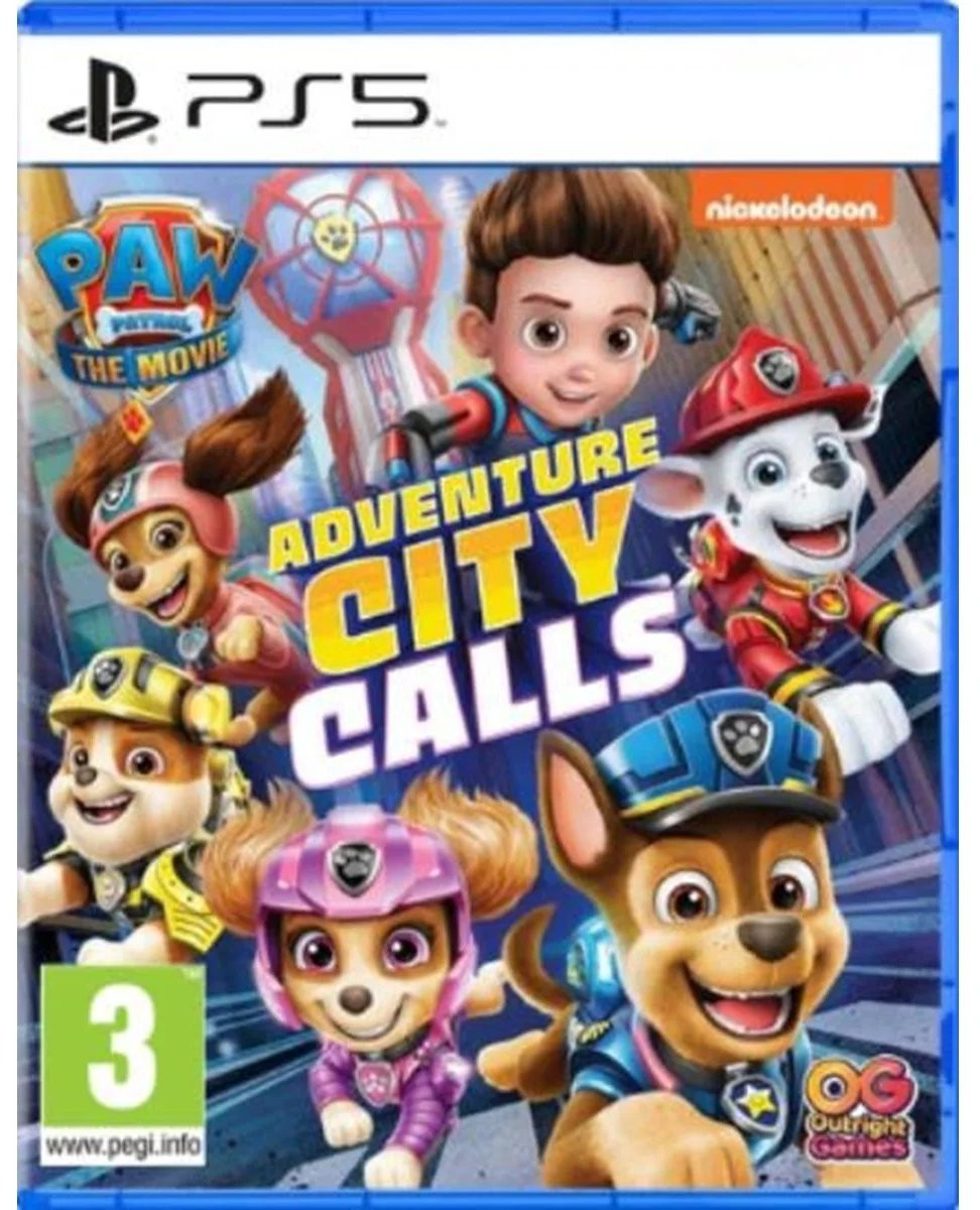 Paw Patrol The Movie Adventure City Calls voor PlayStation 5
