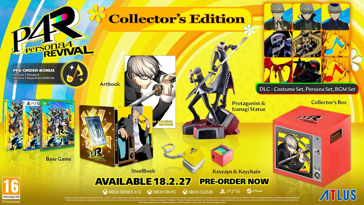 Persona 4 Revival Collector's Edition voor Xbox Series X