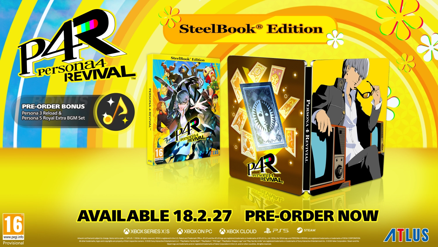 Persona 4 Revival Steelbook Edition voor Xbox Series X