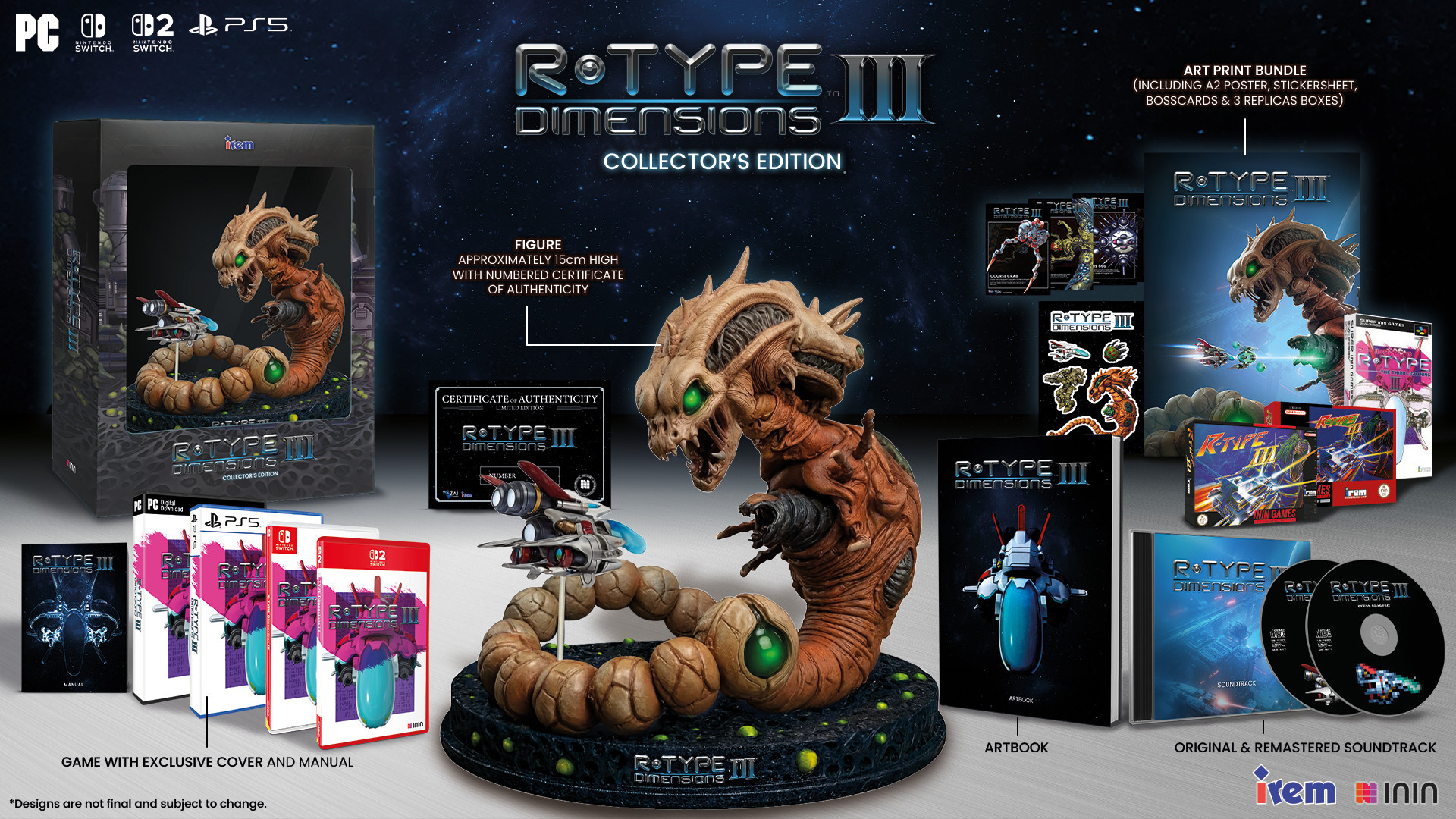 R-Type Dimensions III Collector's Edition voor Nintendo Switch 2