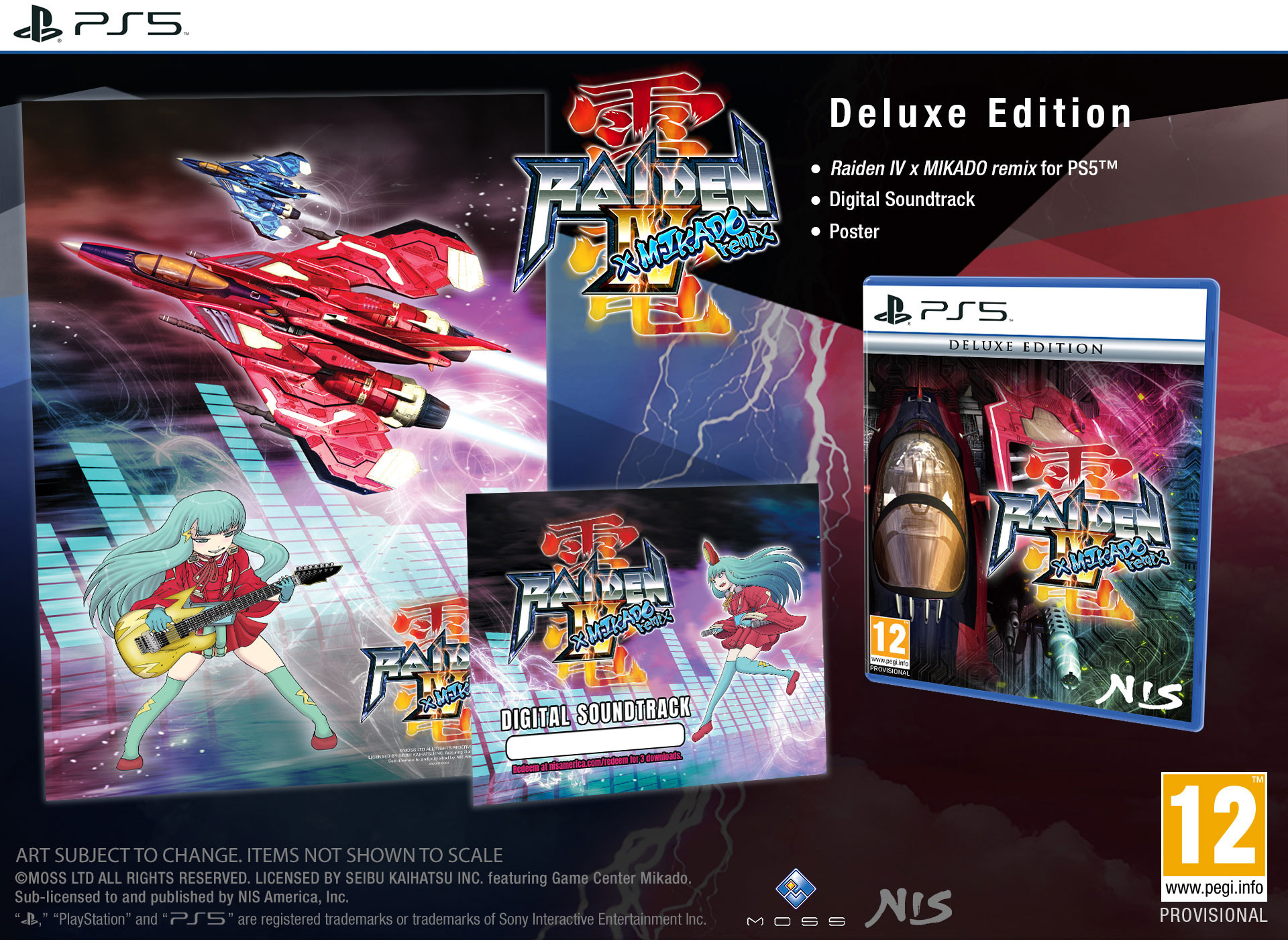 Raiden IV x MIKADO Remix - Deluxe Edition voor PlayStation 5