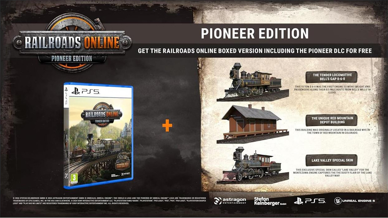 Railroads Online Pioneer Edition voor PlayStation 5