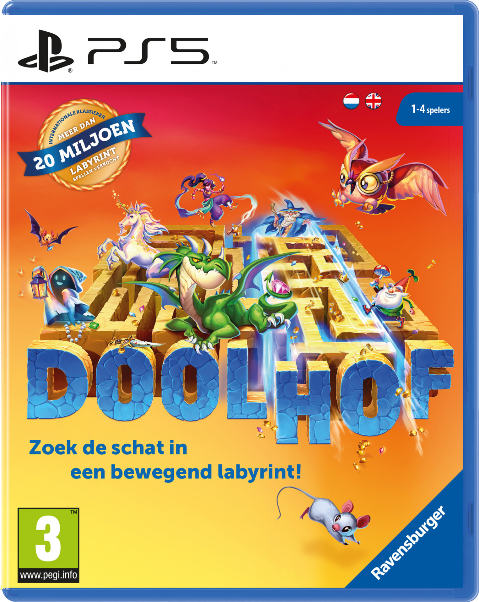 Ravensburger Doolhof voor PlayStation 5