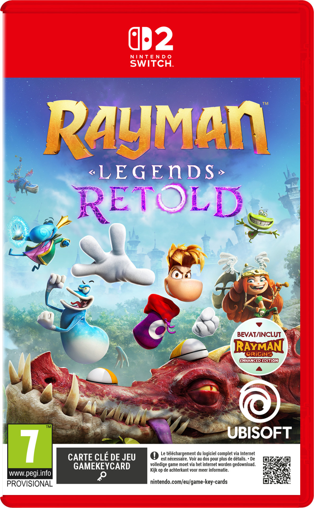 Rayman Legends Retold voor Nintendo Switch 2