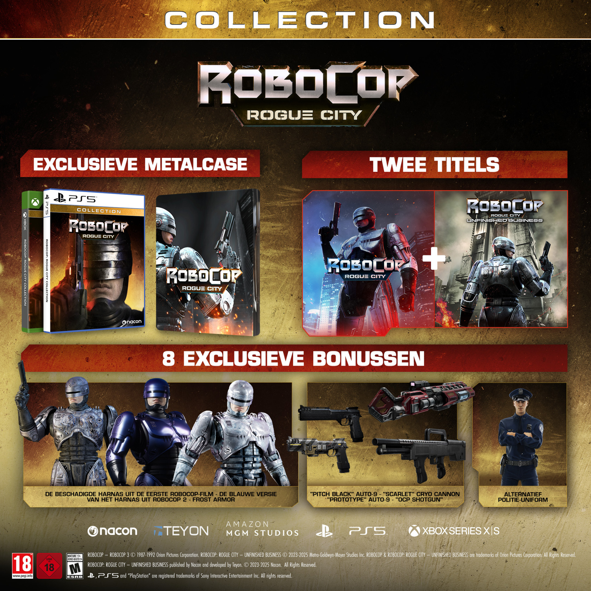 Robocop: Rogue City Collector's Edition voor PlayStation 5