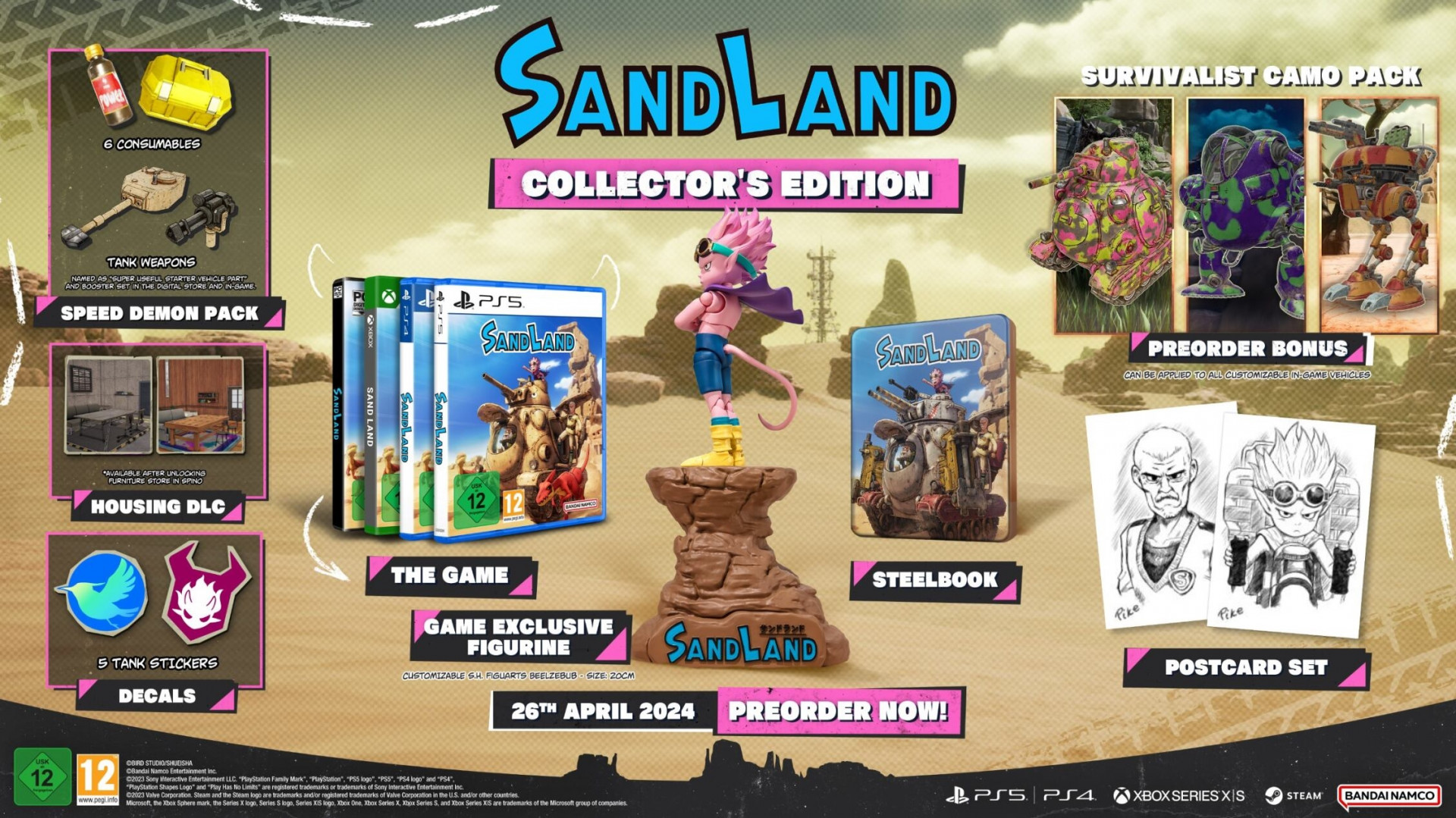 Sand Land Collector's Edition voor Xbox Series X