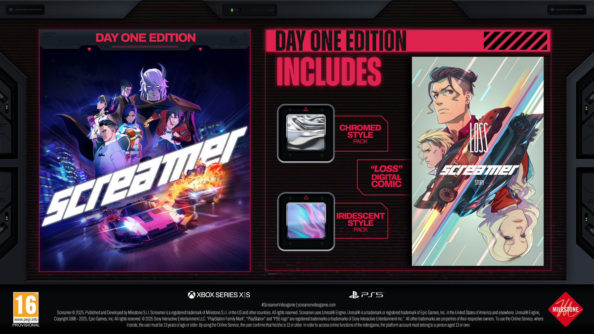 Screamer Day One Edition voor Xbox Series X