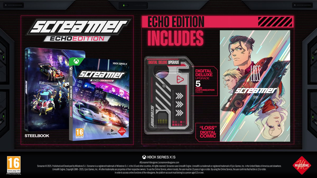 Screamer Echo Edition voor Xbox Series X