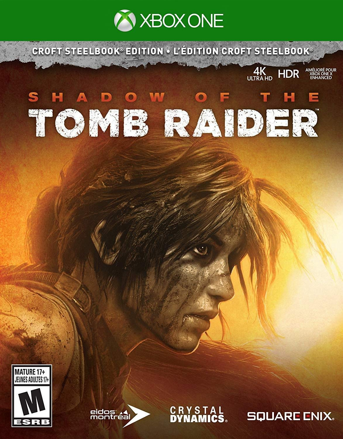 Shadow of the Tomb Raider Croft Steelbook Edition voor Xbox One