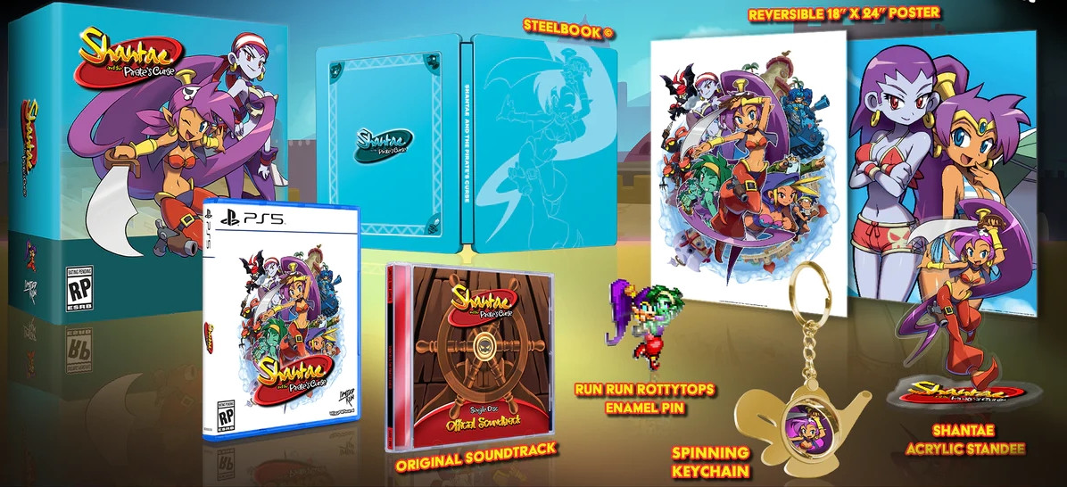 Shantae and the Pirate's Curse Collector's Edition (Limited Run Games) voor PlayStation 5