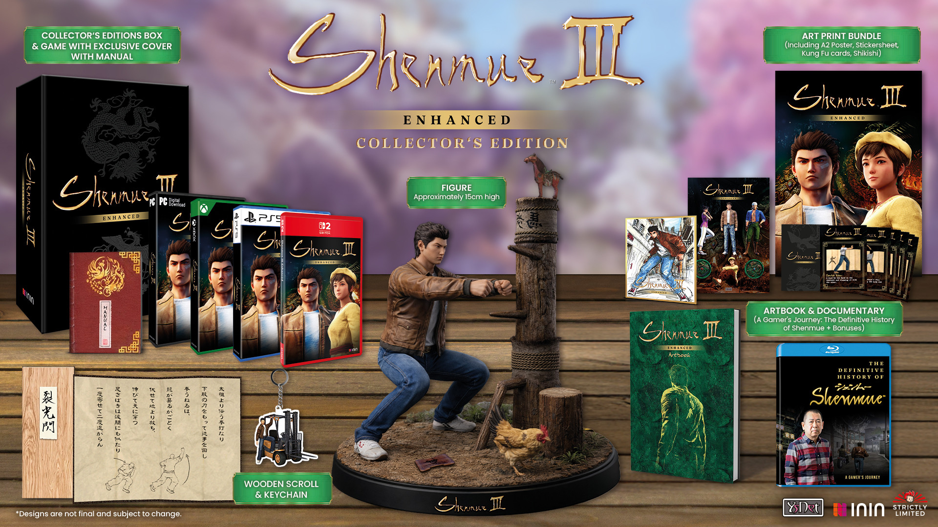Shenmue III Enhanced Collector's Edition voor Nintendo Switch 2